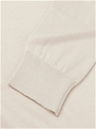 Zegna - Cashmere and Silk-Blend Sweater - Neutrals