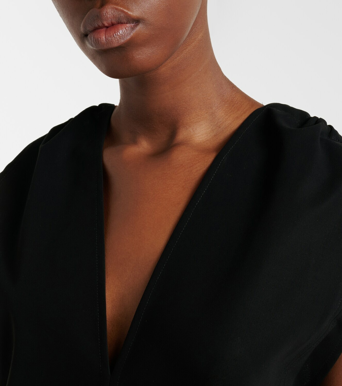 Plan C Cotton crêpe top