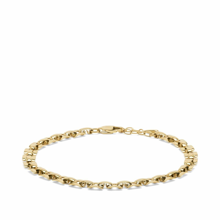 Photo: Missoma Women's Timepiece Link Chain Bracelet in Gold