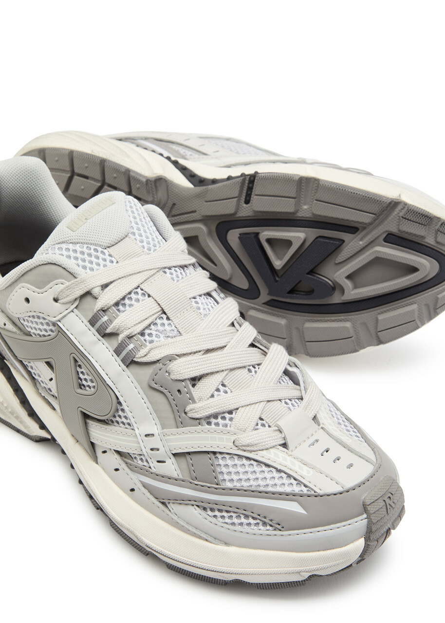 Represent Storm Runner Panelled Mesh Sneakers Grey