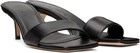 Aeyde Black Ilvy Leather Mules
