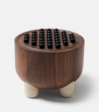 Giobagnara Mocambo Peg walnut solitaire set