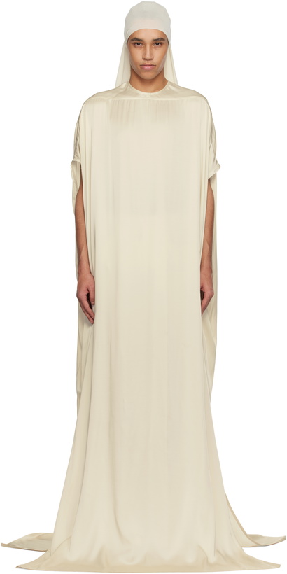 Photo: Rick Owens Off-White Hollywood Tommy Gown Maxi Dress