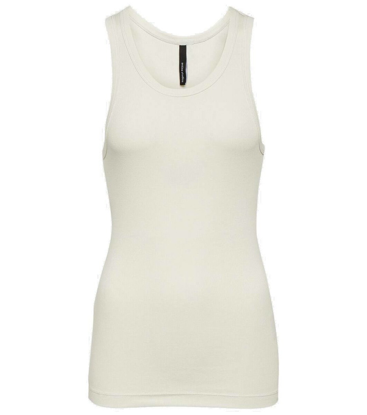 Photo: Entire Studios Ribbed-knit cotton-blend tank top