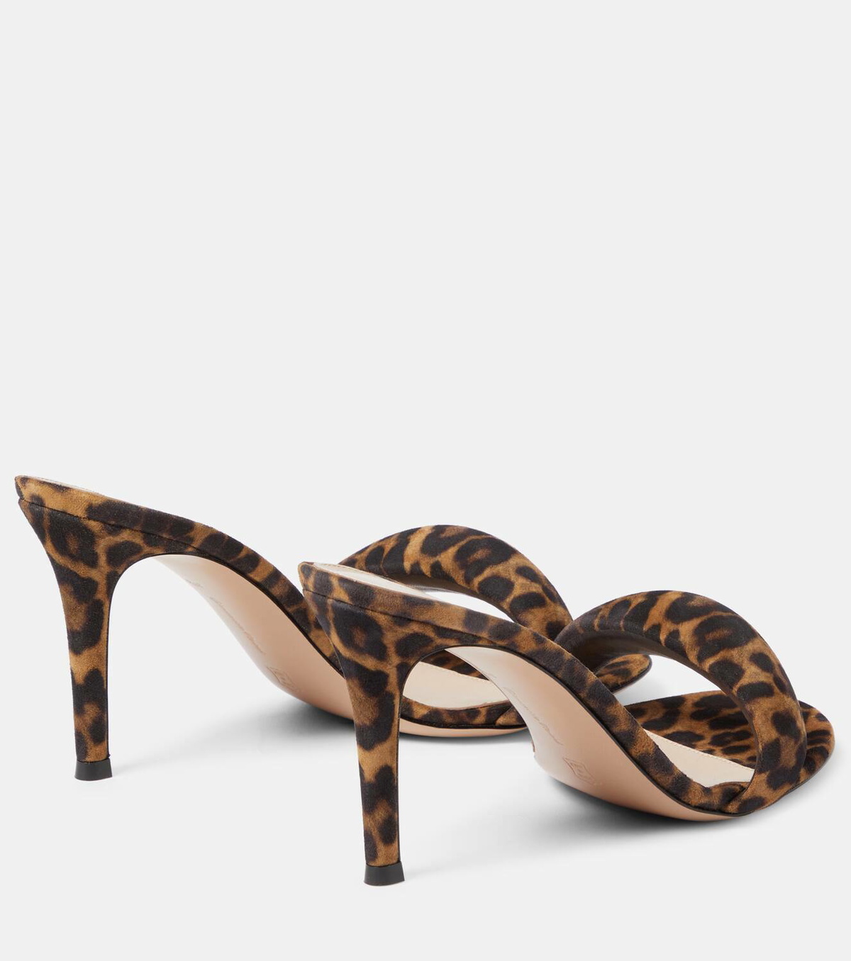 Gianvito rossi leopard on sale mules