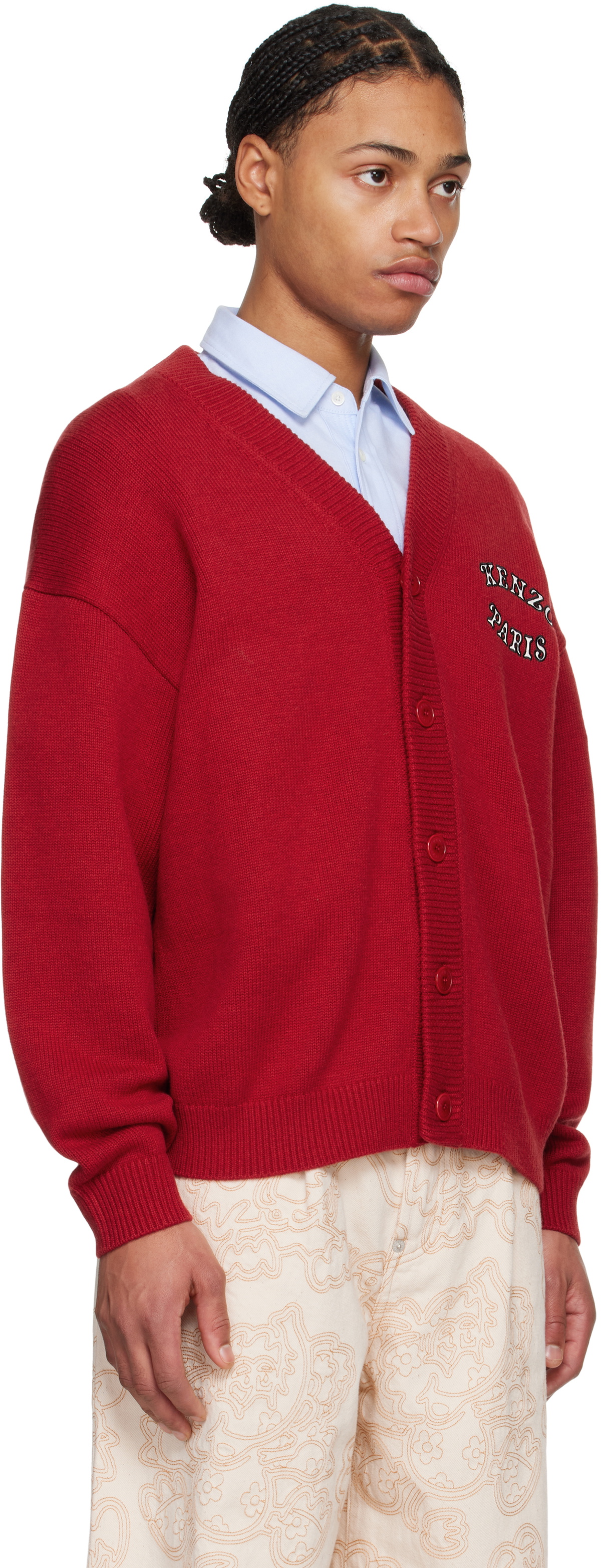 Kenzo Red Kenzo Paris VERDY Edition Cardigan Kenzo