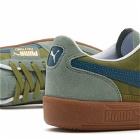 Puma Women's Palermo OG Sneakers in Olive Green/Eucalyptus/Ocean Tropic