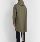 Mr P. - Bonded-Cotton Hooded Parka - Green