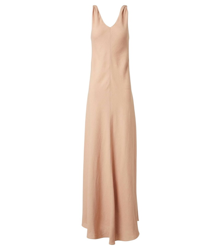 Photo: Loro Piana Callie linen crêpe maxi dress