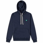 Wood Wood Men's Ian Popover Hoody in Navy