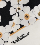 Valentino Apres L'Hiver floral silk scarf