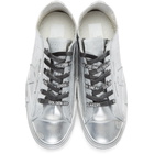 Golden Goose Silver Limited Edition V-Star Ray Sneakers