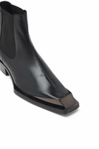Diesel D-Tona-Leather Chelsea boots - Boots Mens in Black
