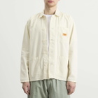 Service Works Men's Twill Chore Shirt in Off White
