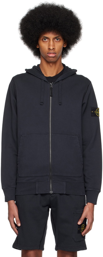 Photo: Stone Island Navy Patch Sweatshirt