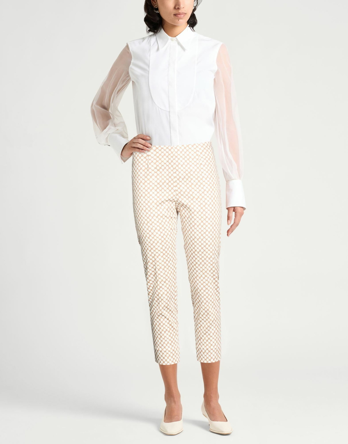 Peserico Womens Pants Light brown