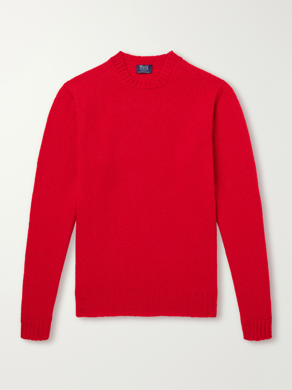 William Lockie - Virgin Wool Sweater - Red