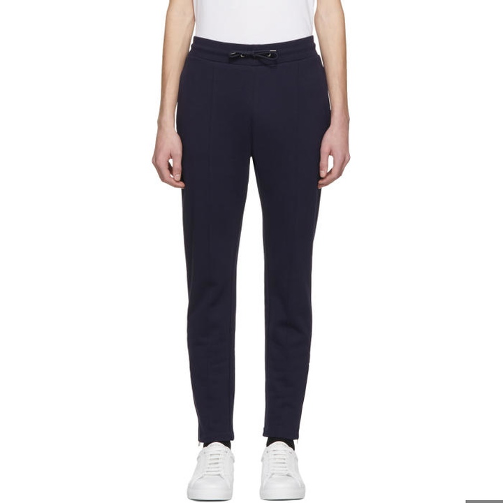 Photo: PS by Paul Smith Navy Jogger Zip Lounge Pants