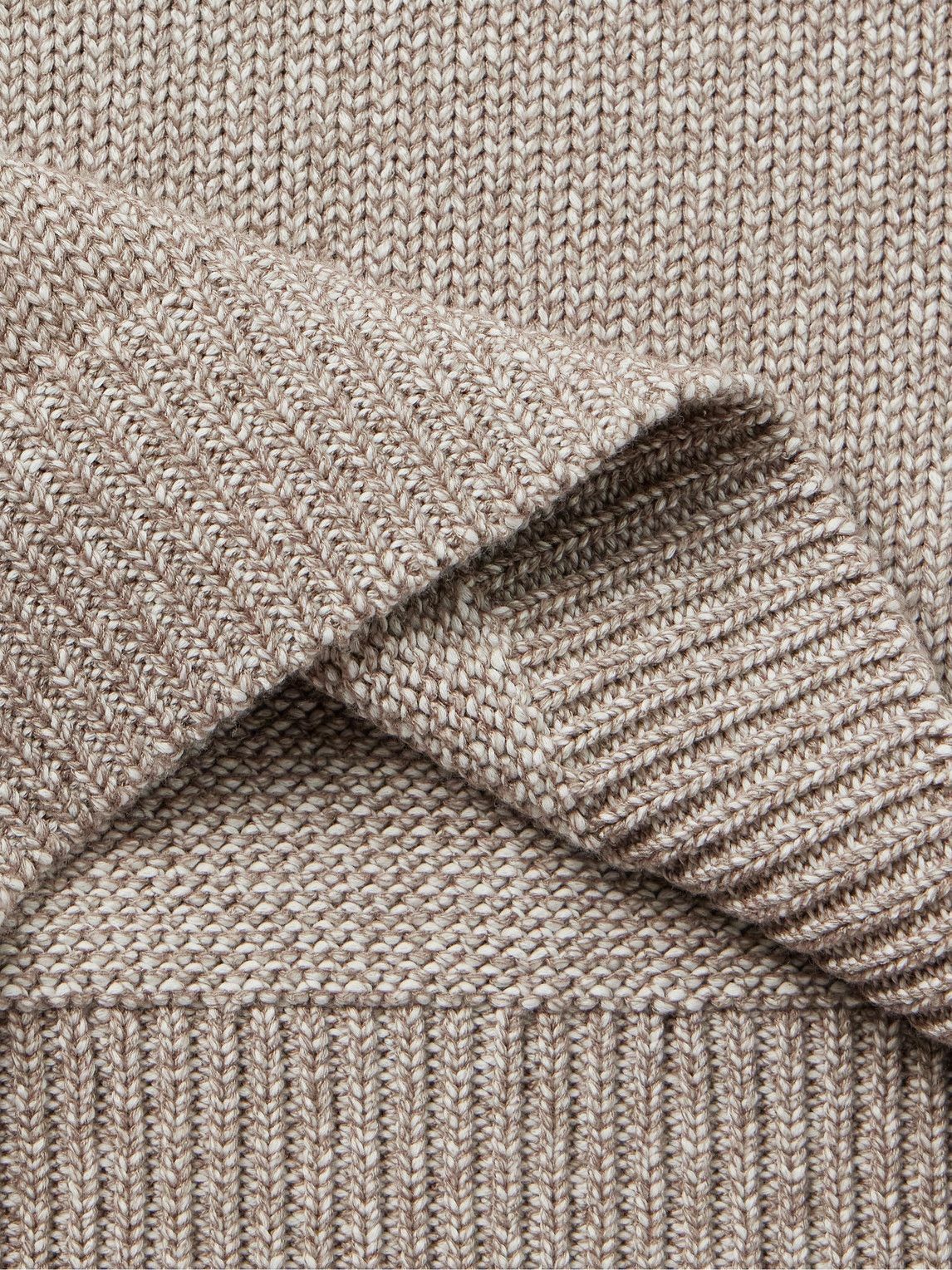 Peter Millar - Tilden Cotton-Blend Sweater - Brown