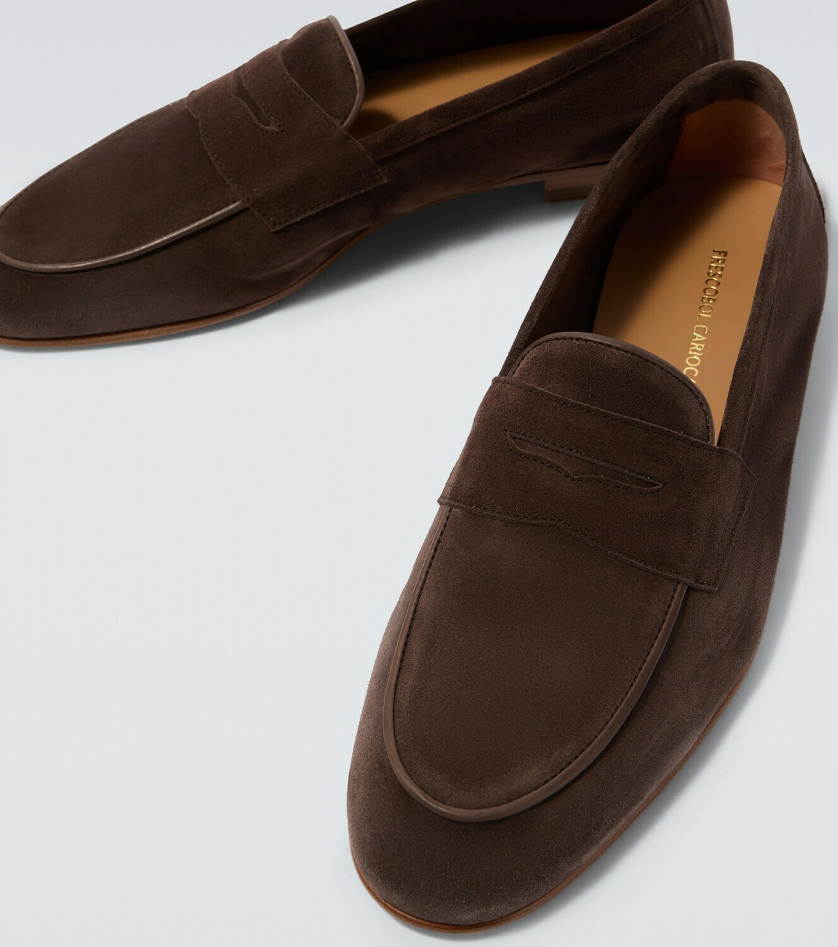 Frescobol Carioca Leme suede loafers