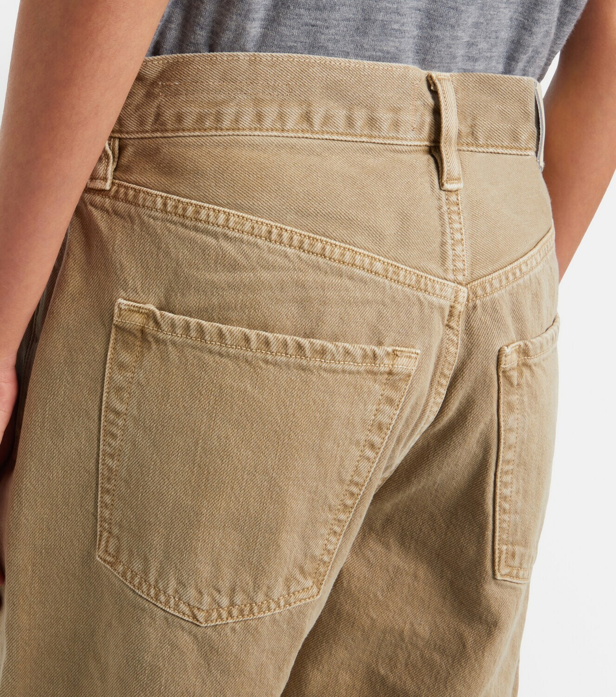 Citizens of Humanity Court denim Bermuda shorts