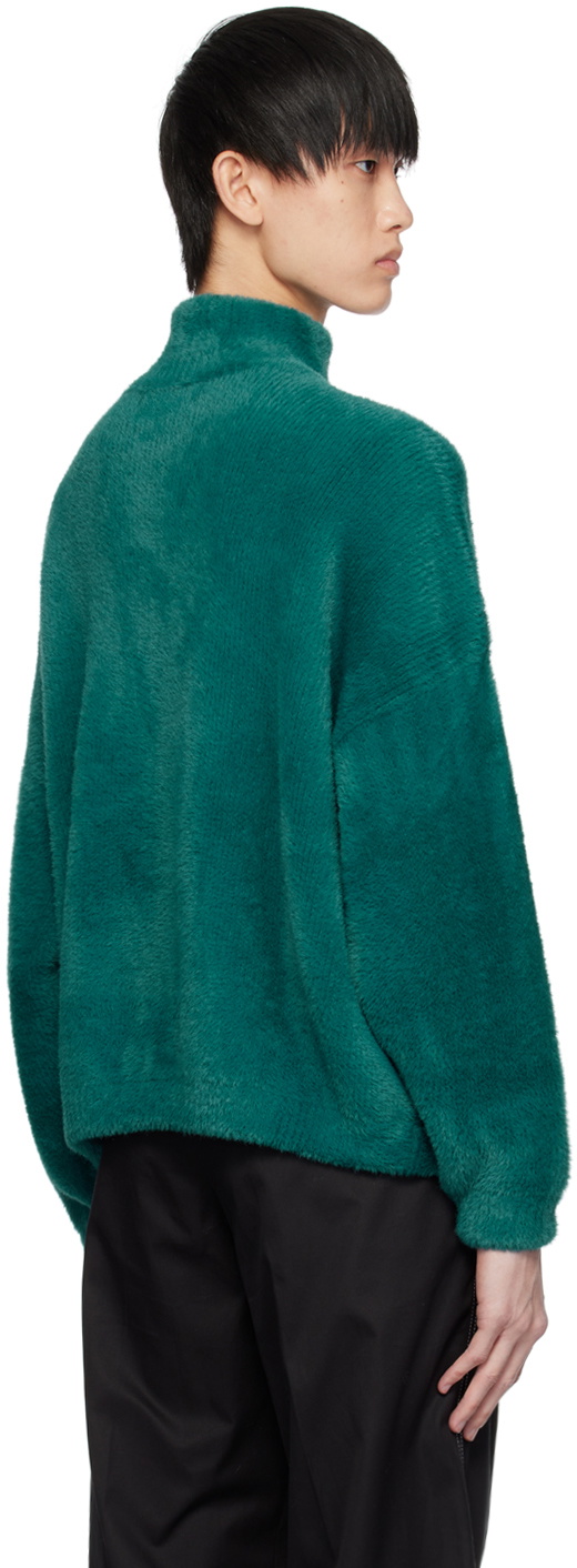 Bonsai Blue Half-Zip Sweater