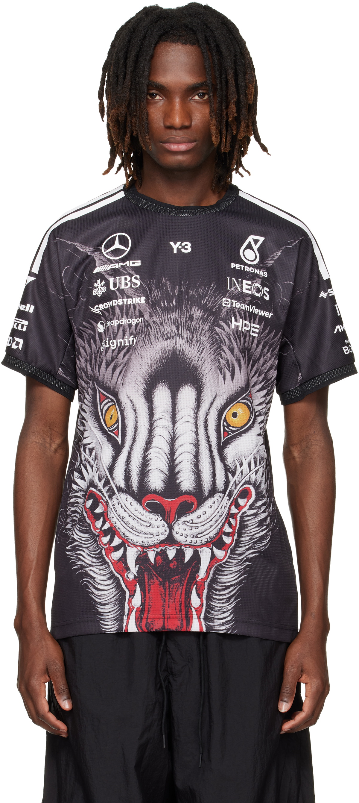 Y-3 White JFA Edition Long Sleeve T-Shirt Y-3
