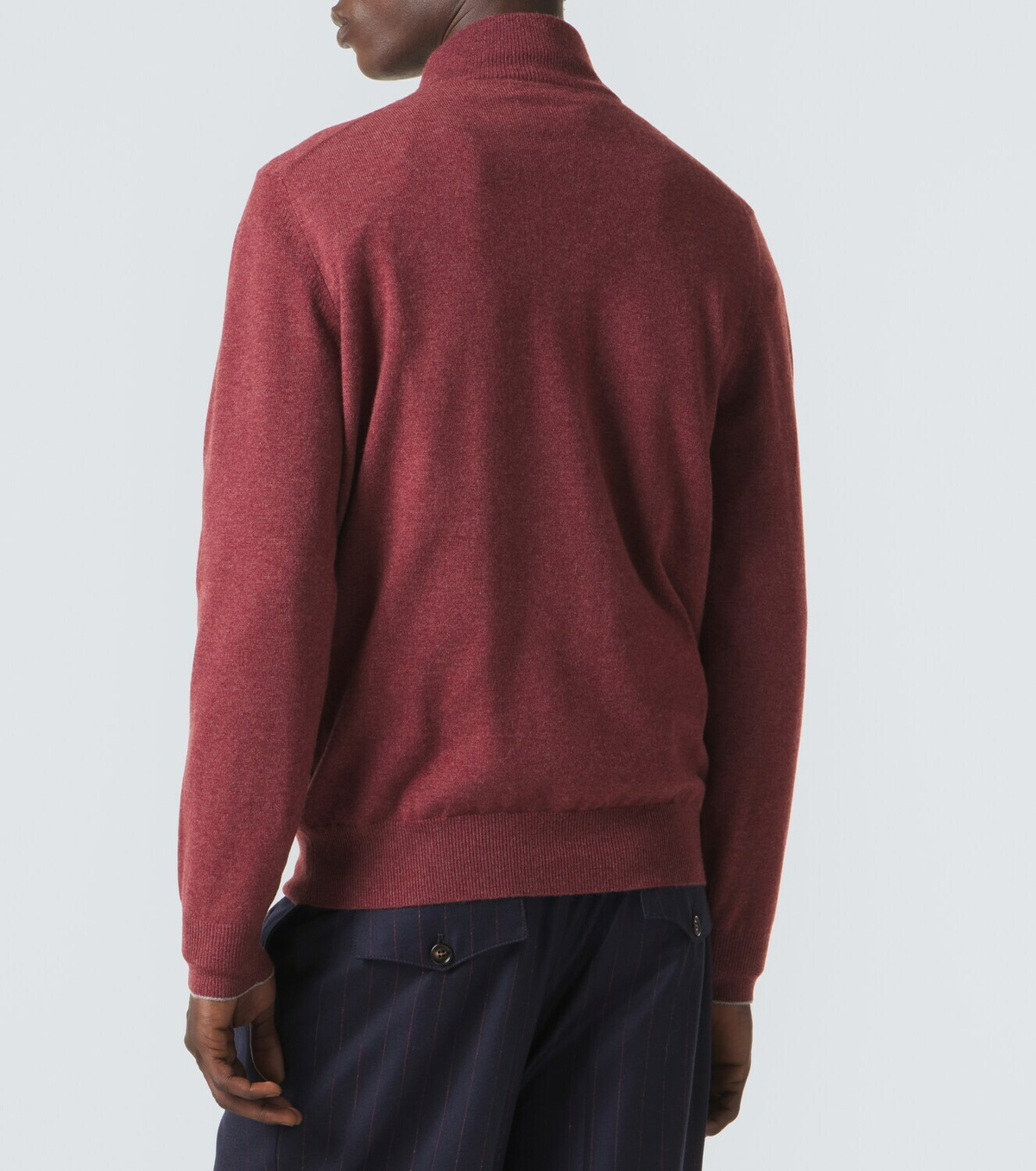 Brunello Cucinelli Cashmere half-zip sweater