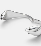 Yvonne Léon Requin 9kt white gold bangle with diamonds