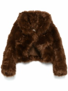 ENTIRE STUDIOS Faux-Fur Jacket