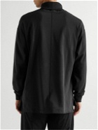 nanamica - Cotton-Blend Jersey Rollneck T-Shirt - Black