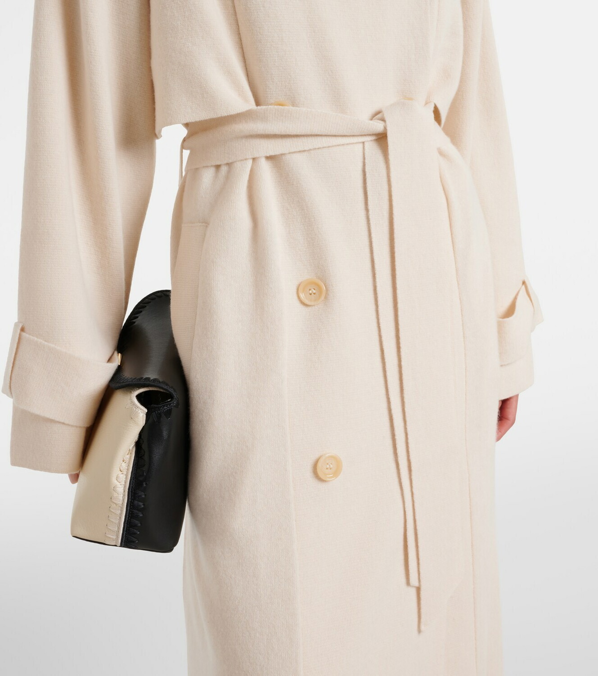 Jardin des Orangers Wool and cashmere trench coat