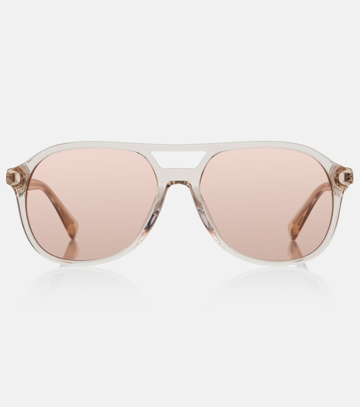 Brunello Cucinelli Sartorial Sunset aviator sunglasses