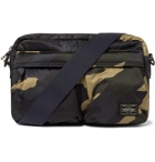 Porter-Yoshida & Co - Counter Shade Camouflage-Print Nylon Messenger Bag - Green