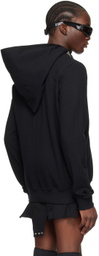 Rick Owens Black Champion Edition Mountain Hoodie