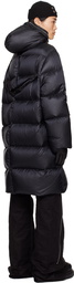 Rick Owens Black Moncler Edition Down Coat