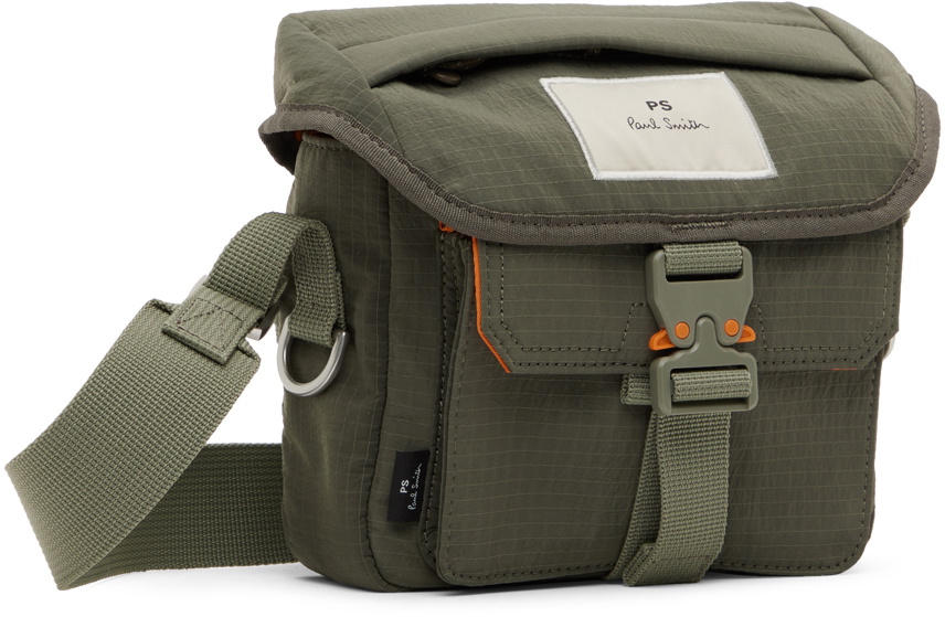 PS by Paul Smith Khaki Patch Bag
