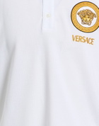 Versace Mens Polo shirt in White
