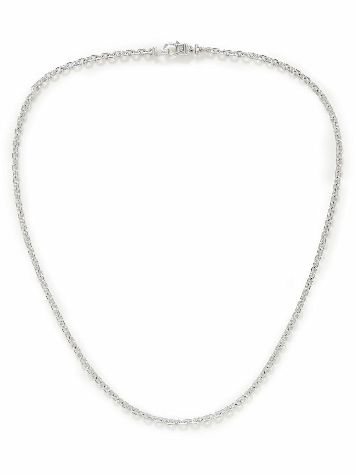 Photo: Tom Wood - Anker Rhodium-Plated Chain Necklace