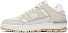 Axel Arigato White & Beige Area Lo Sneakers