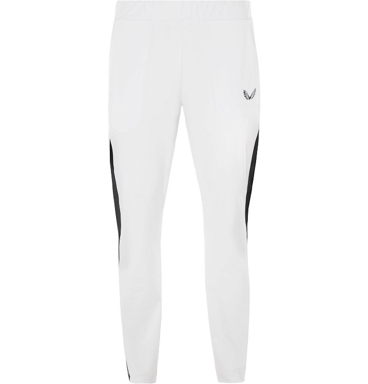 Photo: CASTORE - Andy Murray Slim-Fit Stretch Tech-Jersey Tennis Trousers - White