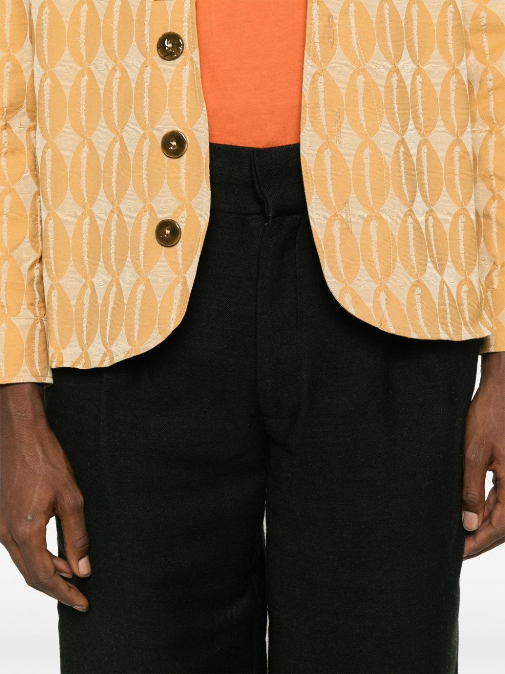Labrum London Blurred Straight Trousers