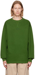 Acne Studios Green Bonded Sweatshirt