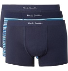 Paul Smith - Three-Pack Stretch-Cotton Boxer Briefs - Multi