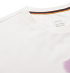 Paul Smith - Printed Organic Cotton-Jersey T-Shirt - White