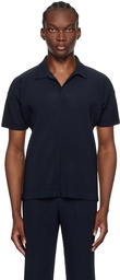 HOMME PLISSÉ ISSEY MIYAKE Navy Basics Polo