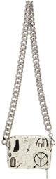 KARA Off-White Eric Timothy Carlson Edition Print Chain Camera Bag