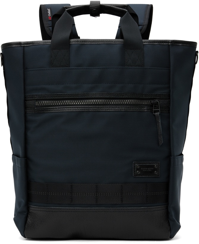 Photo: master-piece Navy Rise Ver. 2 3WAY Backpack