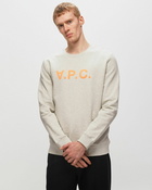 A.P.C. Sweat Vpc Bicolore H White - Mens - Sweatshirts