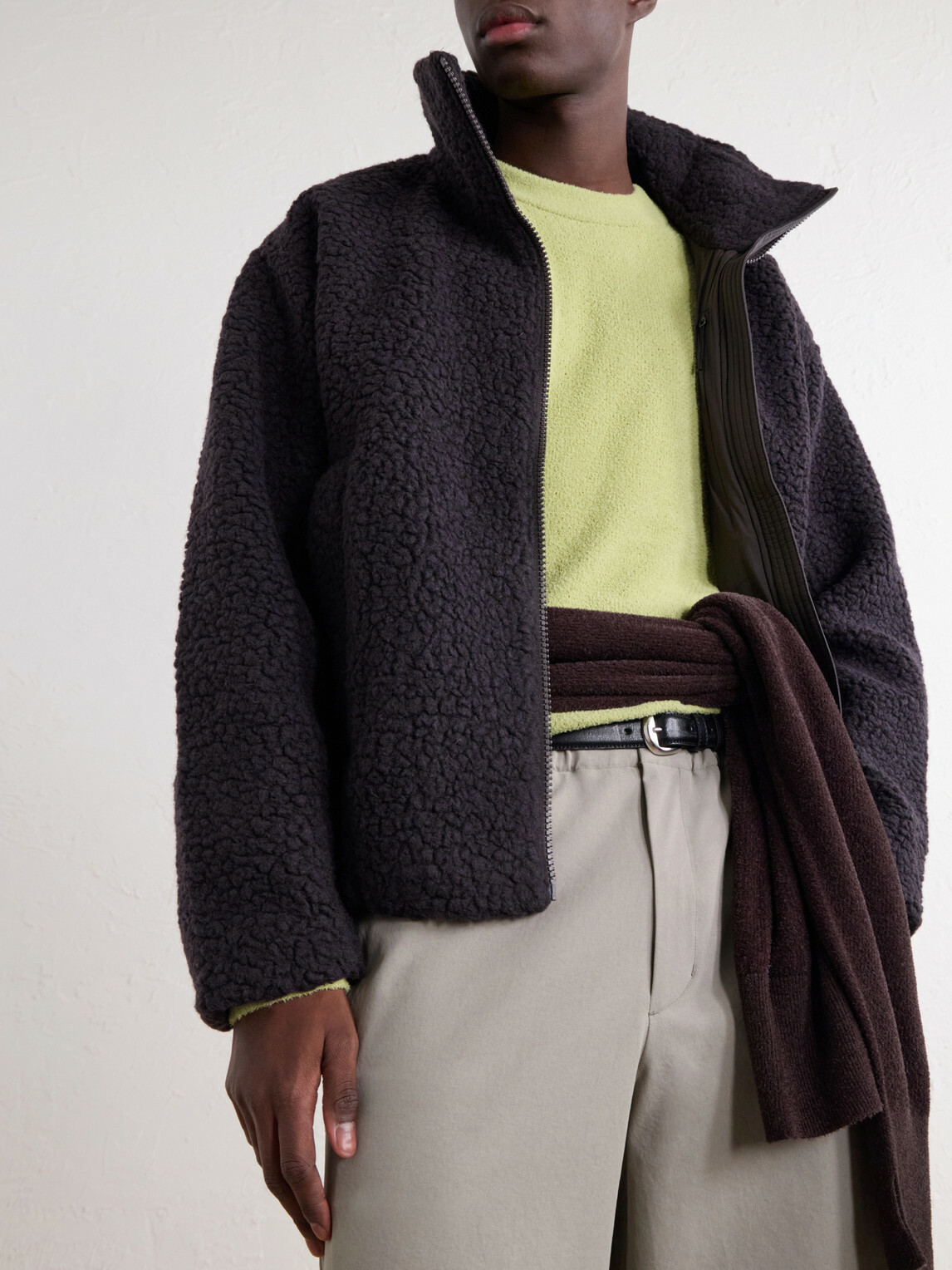 Goldwin - Fleece Jacket - Brown